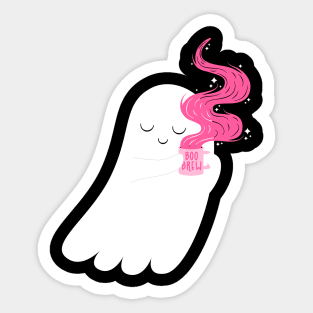 Ghost Coffee Sticker